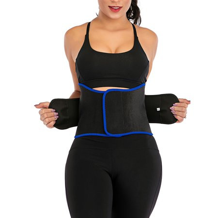 FANNYC Women Waist Trainer Corset Belts Neoprene Tummy Control Double Compression Sauna Sweat Waist Cincher Trimmer Slimming Body Shaper Belt Sport Girdle Shapewear Up Size To 2XL | Walmart (US)