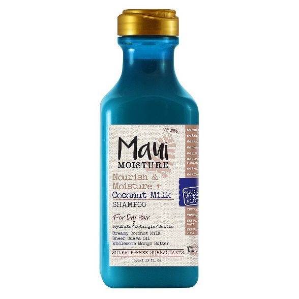 Maui Moisture Nourish & Moisture + Coconut Milk Shampoo for Dry Hair - 13 fl oz | Target
