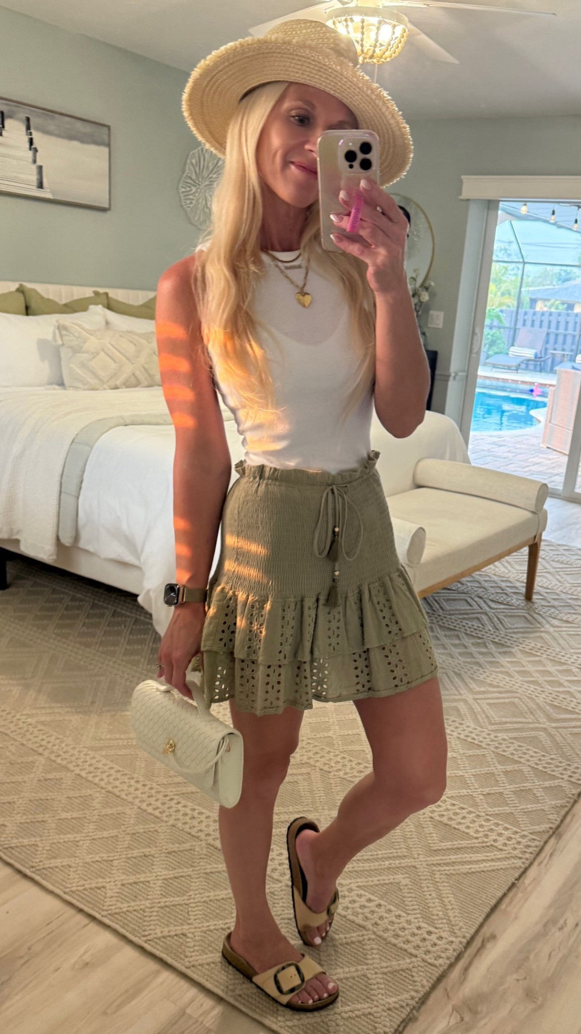 I can dress like this for a casual dinner date because I live where you vacation. Skirt is Zara and I can’t link. 

Vacation outfit/casual date/summer dinner

#LTKootd #LTKOver40