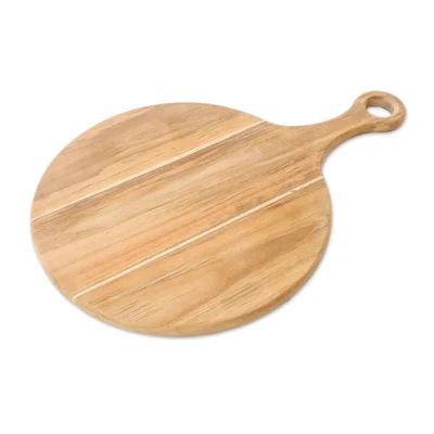 Handmade Teak Wood Cutting Board Crafted in Thailand | NOVICA