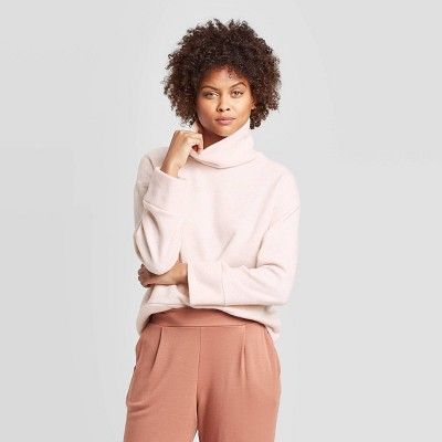 Women's Regular Fit Turtleneck Pullover - A New Day™ | Target