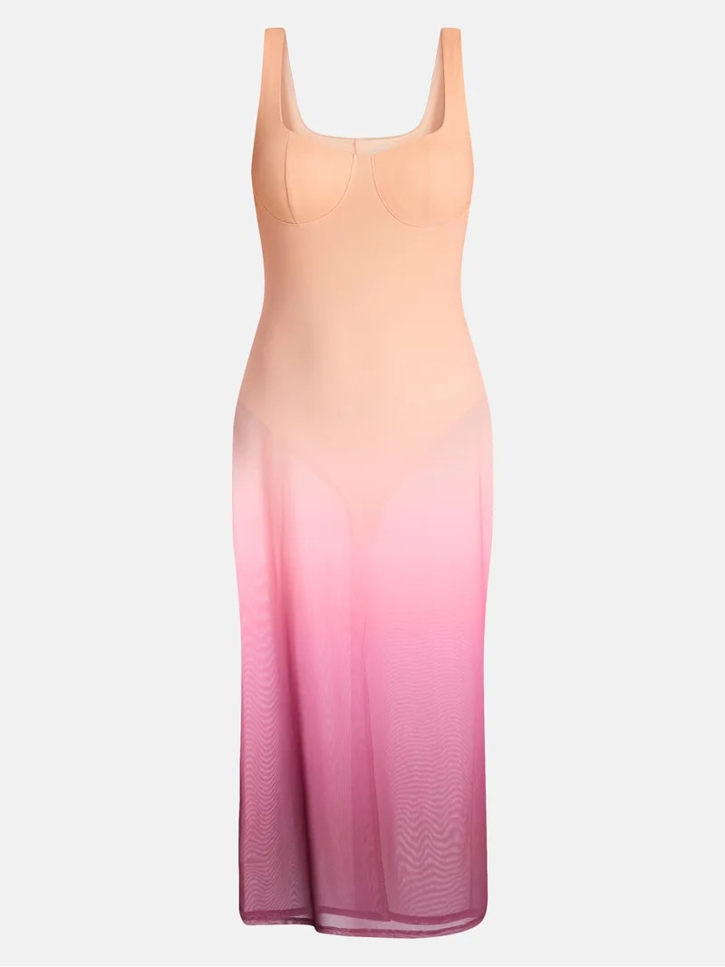 Madden NYC Women\u2019s Mesh Midi Dress, Sizes XXS-XXL - Walmart.com | Walmart (US)