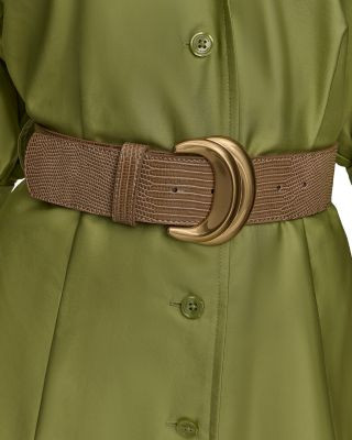 Sateen Belted Shirt Dress | Bloomingdale's (US)