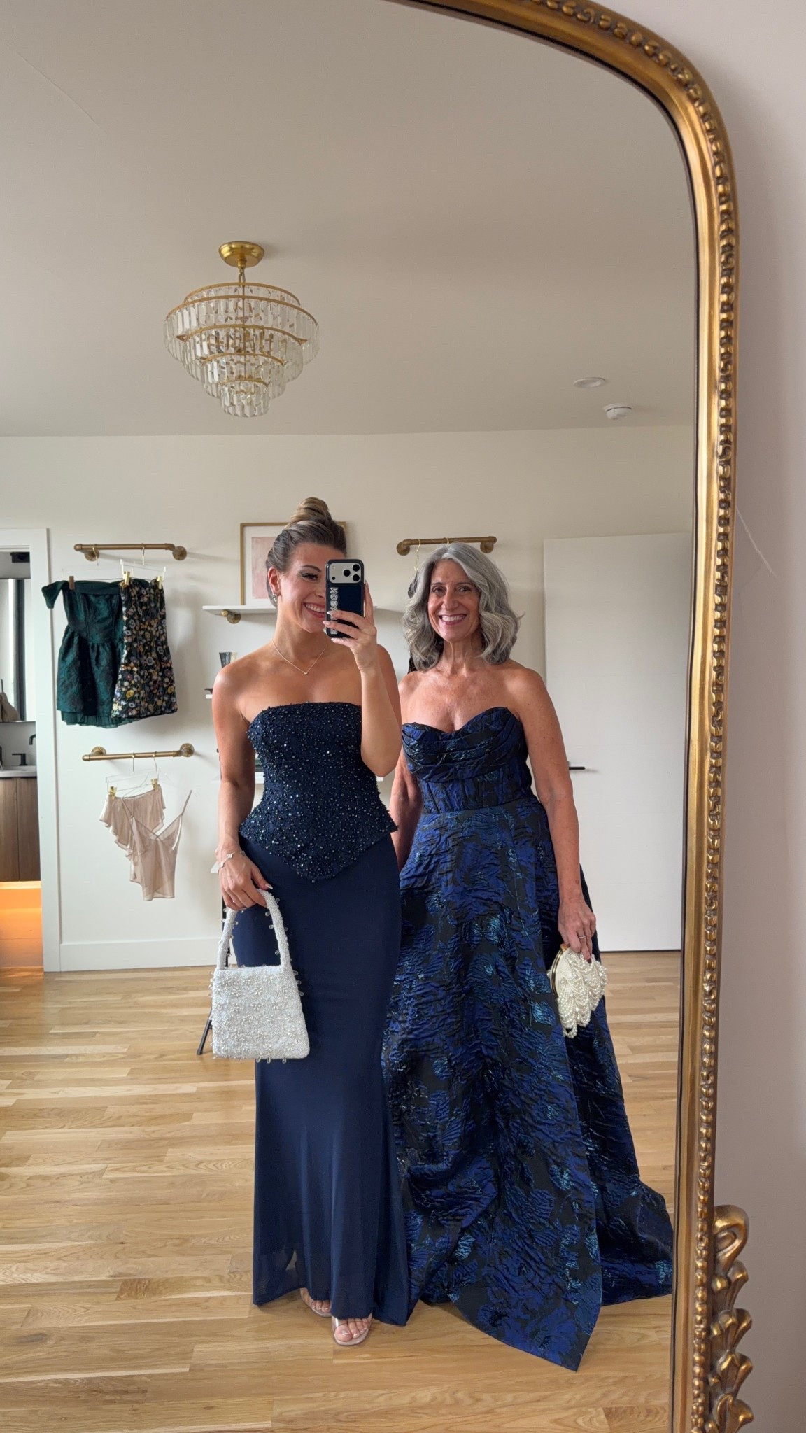 Mom and me wedding guest and spring event dresses navy blue sequin and floral brocade looks  

Vici code: emerson30
Electric picks code: emerson20

Wearing my usual smalls/2
Mom wears medium/6

Wedding guest
Formal event
Black tie
Mother of the bride
Satin
Floral
Brocade
Sequin
Spring event
Special occasion

#LTKWedding #LTKootd #LTKSeasonal