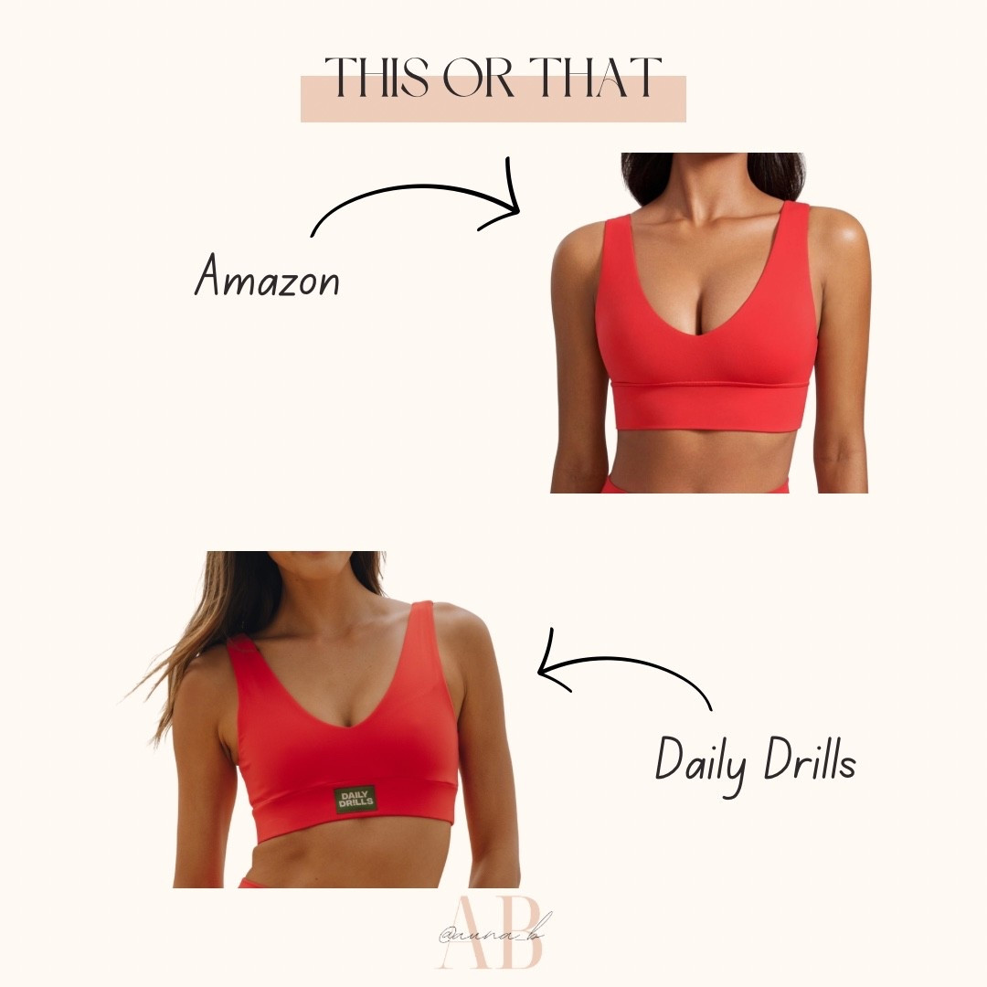 INSPIRED >> Daily Drills look for less!
#save #splurge #dupe

#LTKActive #LTKStyleTip #LTKFindsUnder50