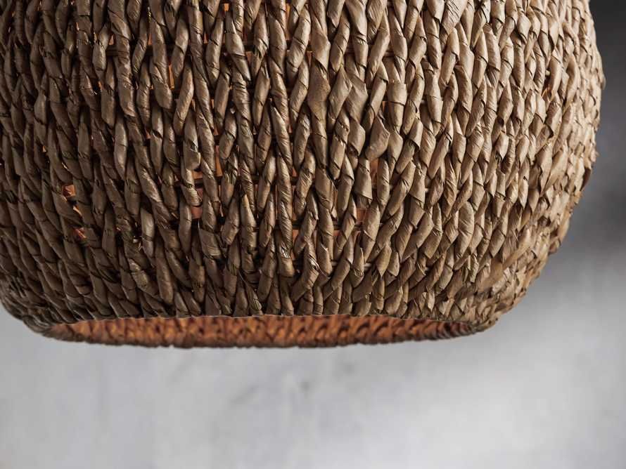 Keyes Globe Rattan Pendant | Arhaus