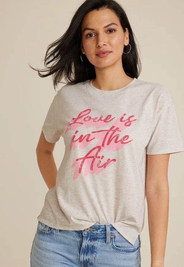 Love Is In The Air Graphic Tee | Maurices