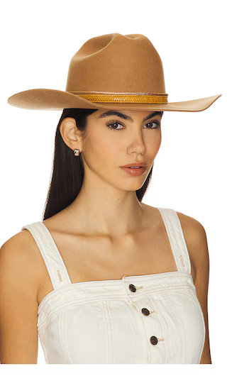 The Ridge Cowboy Hat in Teak | Revolve Clothing (Global)