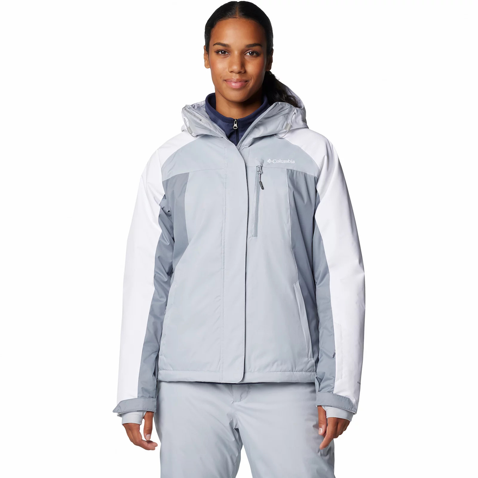 Women's Columbia Snowy Summit Insulated Jacket, Size: Medium, Cirrus Grey | Kohl's