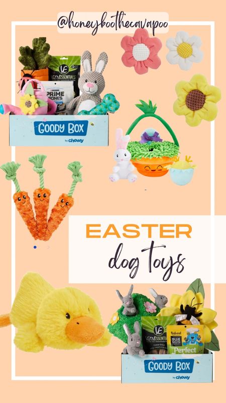 The cutest Easter themed toys for your dog 🐶

#ltkdog #ltkpet 

Easter basket 

#LTKFind #LTKSeasonal #LTKGiftGuide