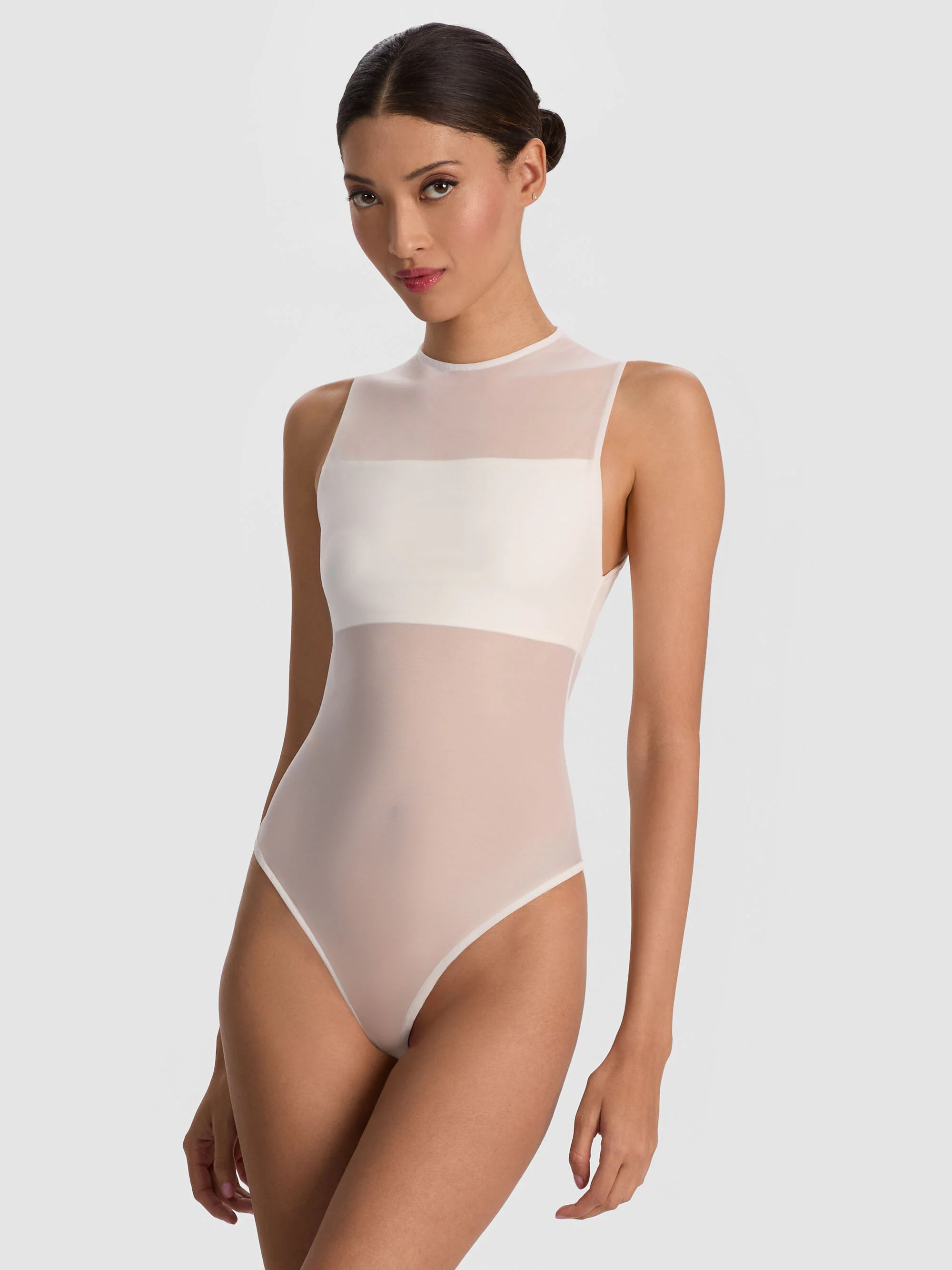 BANDEAU SLEEVELESS BODYSUIT | Alice + Olivia