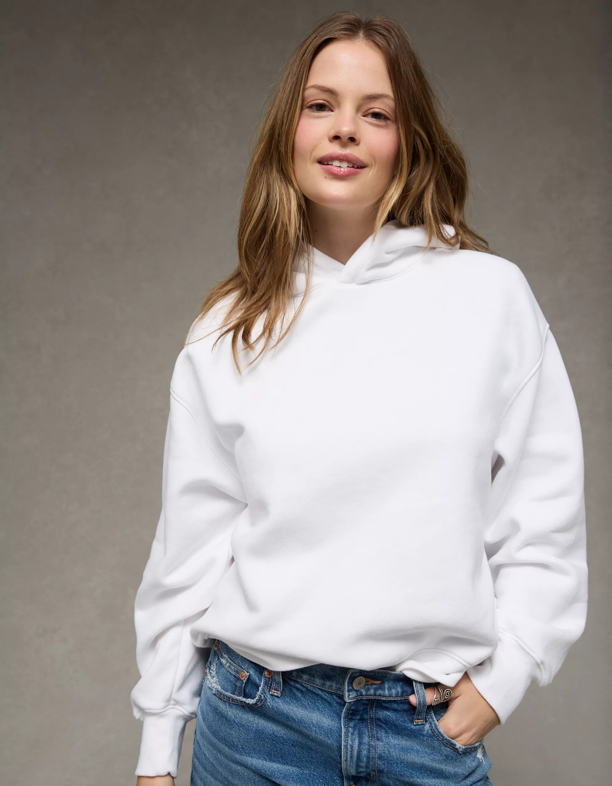 AE Everyday Luxe Hoodie | American Eagle Outfitters (US & CA)
