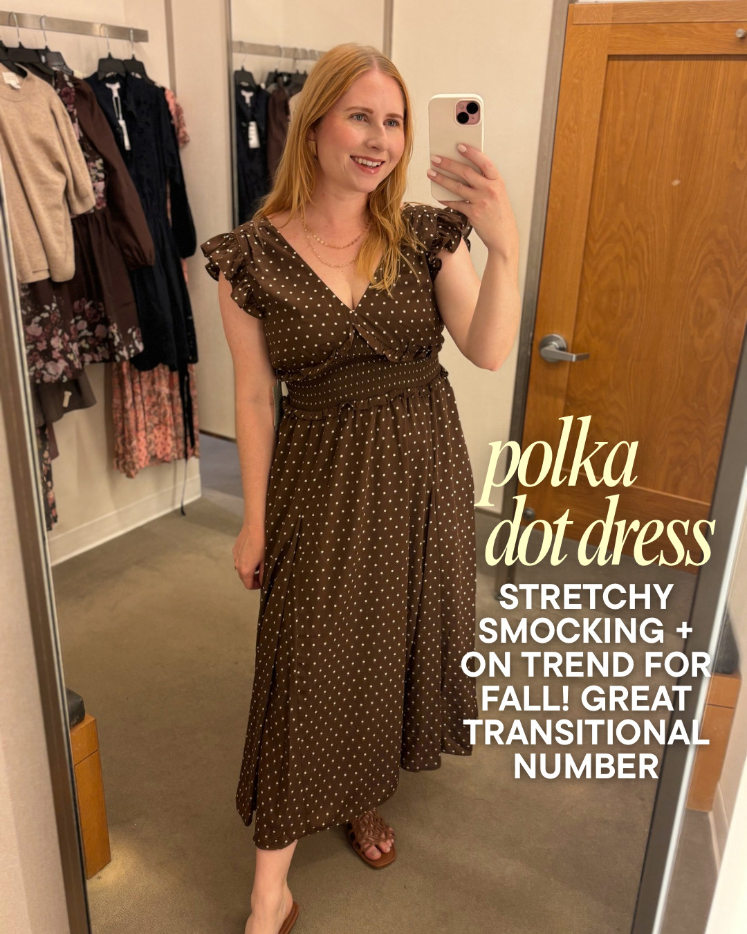 size medium in this dress, polka dot dress, nordstrom sale, nsale, nordstrom try on, nsale 2026, nordstrom sale finds 

 #LTKSaleAlert #LTKMidsize #LTKWorkwear