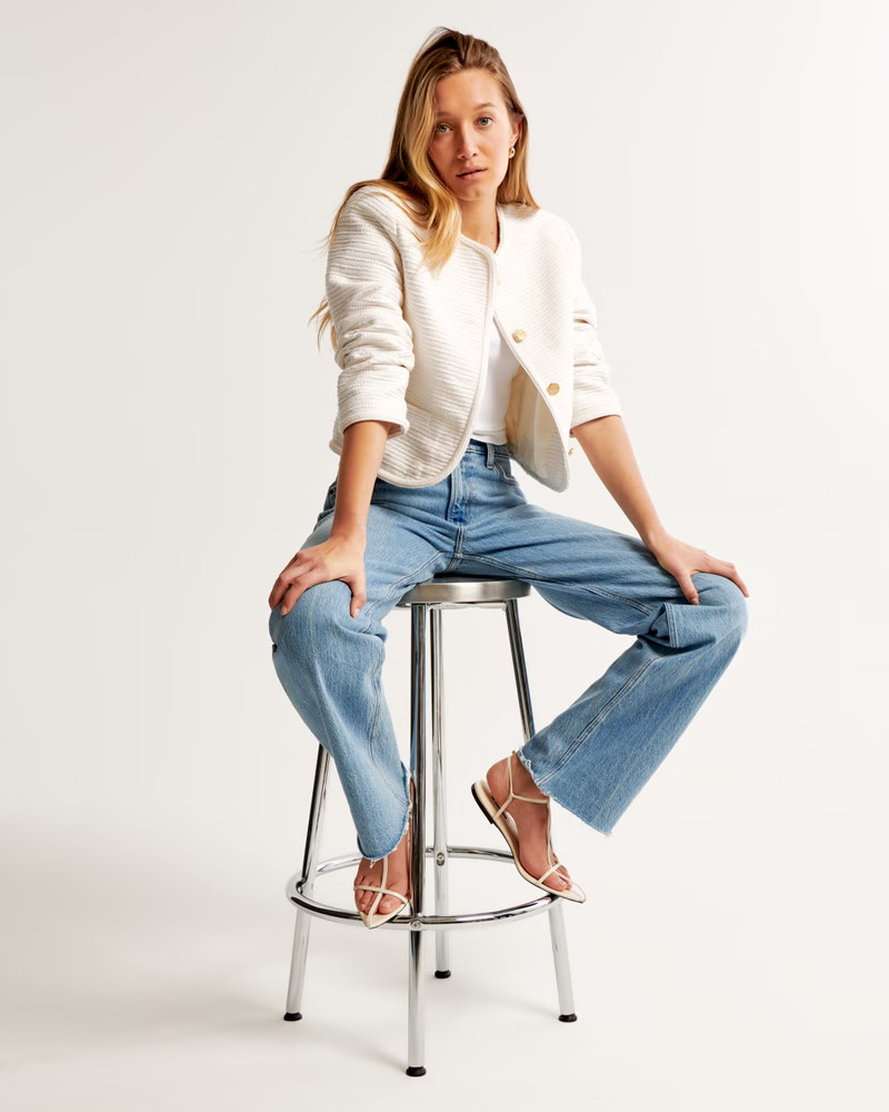 Low Rise Baggy Jean | Abercrombie & Fitch (US)