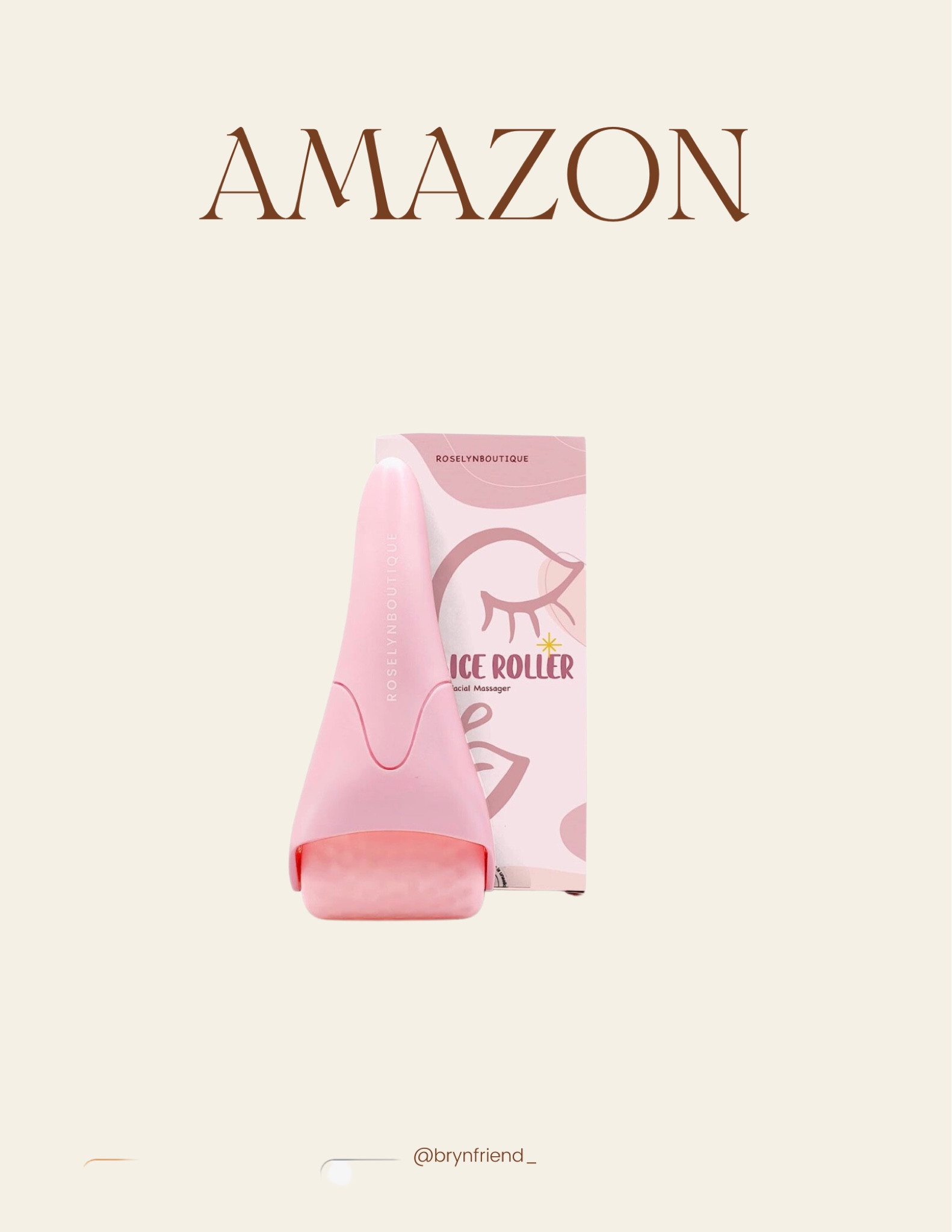 This ice roller helps with puffiness and shrinking pores and it's only $10 definitely go grab it!!

#amazon #iceroller #skincare #beauty #makeup 

#LTKbeauty #LTKunder50 #LTKFind