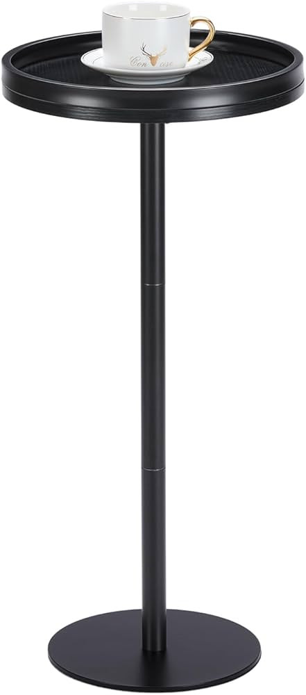 ZEXVIDA Round Drink Table,Small Pedestal Table,Small Round Side Table for Small Spaces,Martini Ta... | Amazon (CA)