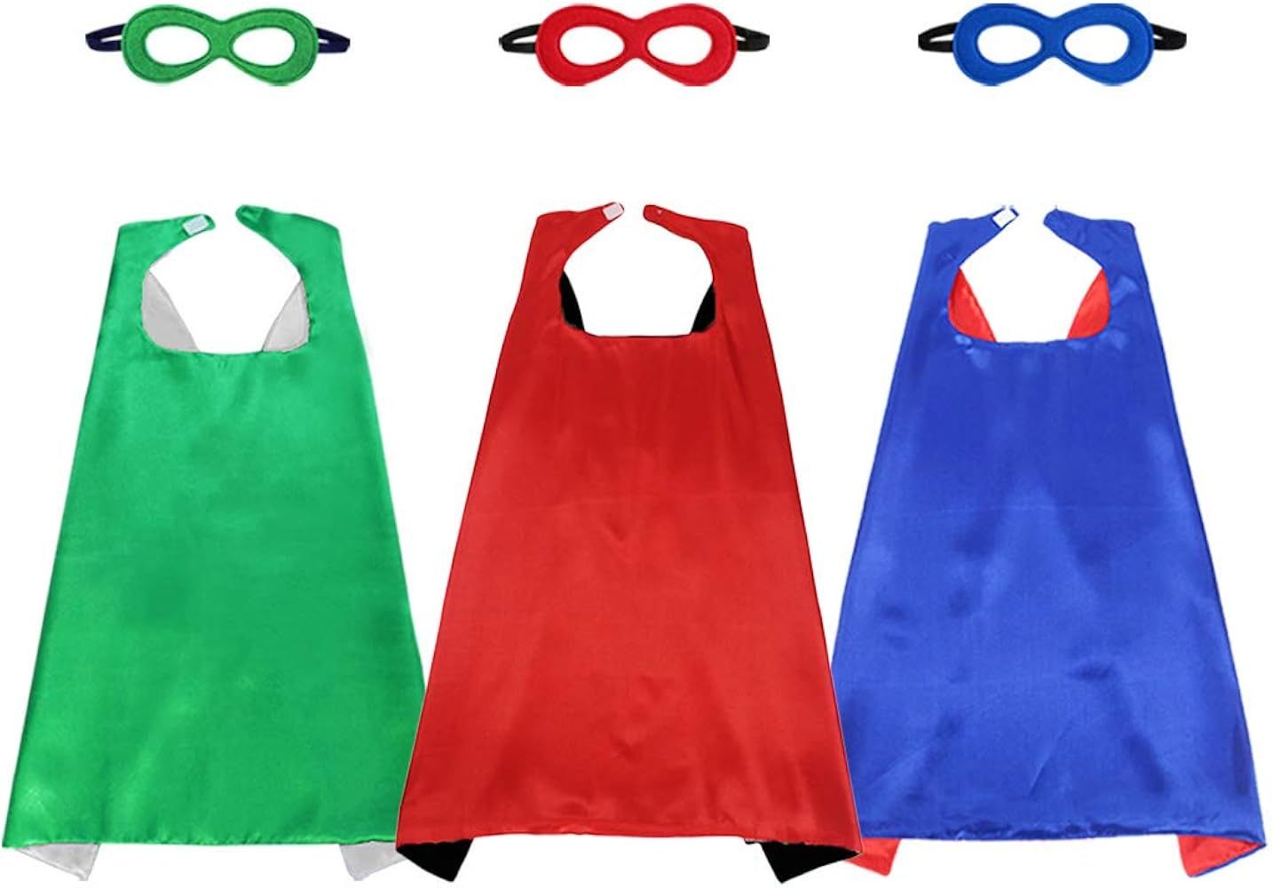 Kids Superhero-Capes and Masks for Boys Girls, Super Hero Dress Up Costume as Birthday Party Gift... | Amazon (US)