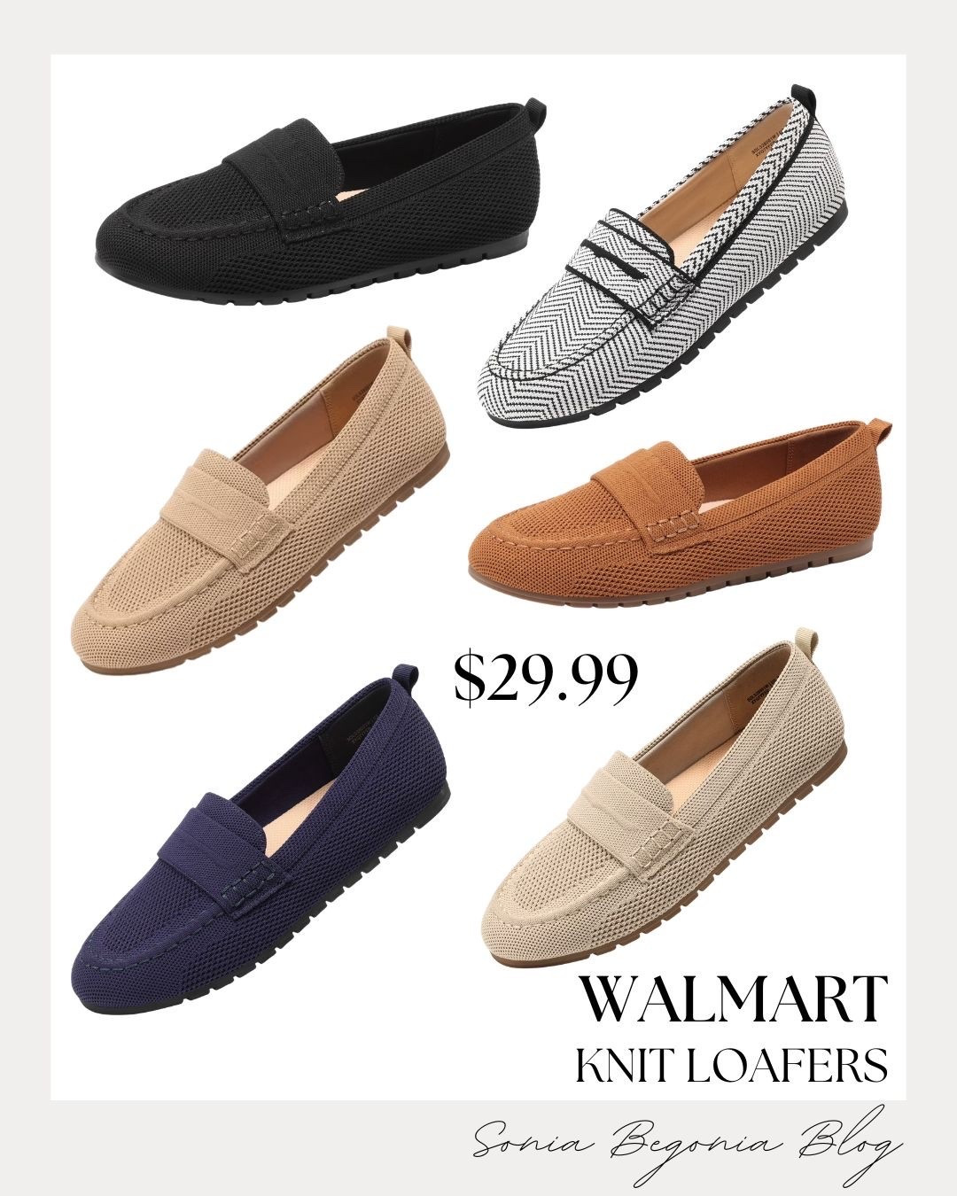 I am completely in love with these Walmart knit loafers for the perfect blend of comfort and style! At just $29.99, they are an absolute budget-friendly must-have. 👟

They come in so many versatile colors and patterns, making them ideal for everyday casual wear. They are an effortless choice for running errands, casual workdays, or weekend outings!

#liketk #ltkstyletip #ltkunder50 #ltkshoecrush #walmartfinds #walmartfashion #loafers #casualstyle #everydayoutfit #budgetfashion #comfyshoes #shoesaddict #springfashion #fallstyle #styleinspiration

#LTKootd