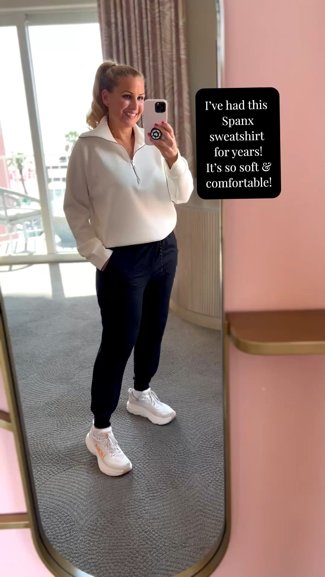 I’ve had this Spanx pullover for years and it’s the softest and most comfy too. Great for traveling on a road trip or airplane.

Select colors are included in the Nordstrom Anniversary Sale!

Wearing a large in everything. Highly recommend.


#LTKSeasonal #LTKOver40 #LTKSaleAlert #LTKTravel #LTKgrwm #LTKootd #LTKMidsize #LTKActive #LTKvlog #LTKfitnessgoals