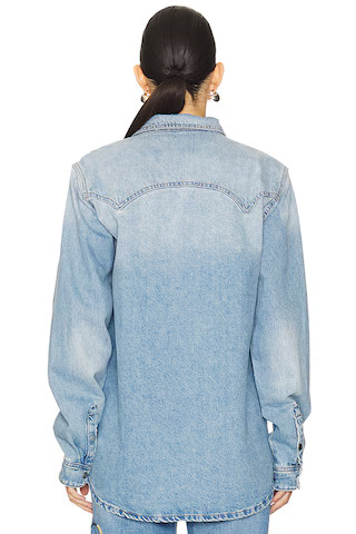 Horsey Shirt in Light Blue | Revolve Clothing (Global)