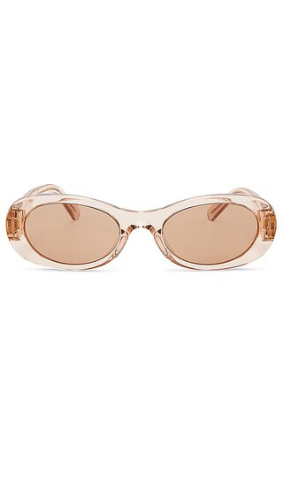 Oval Sunglasses in Pink | Revolve Clothing (Global)