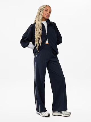 Venice High Rise Track Stripe Wide Leg Pant | Athleta | Athleta