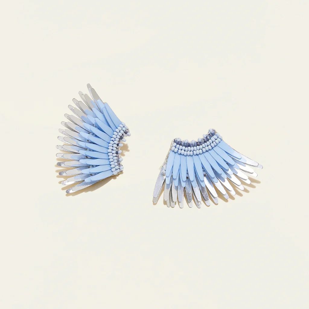 Mini Madeline Earrings Carolina Blue | Mignonne Gavigan