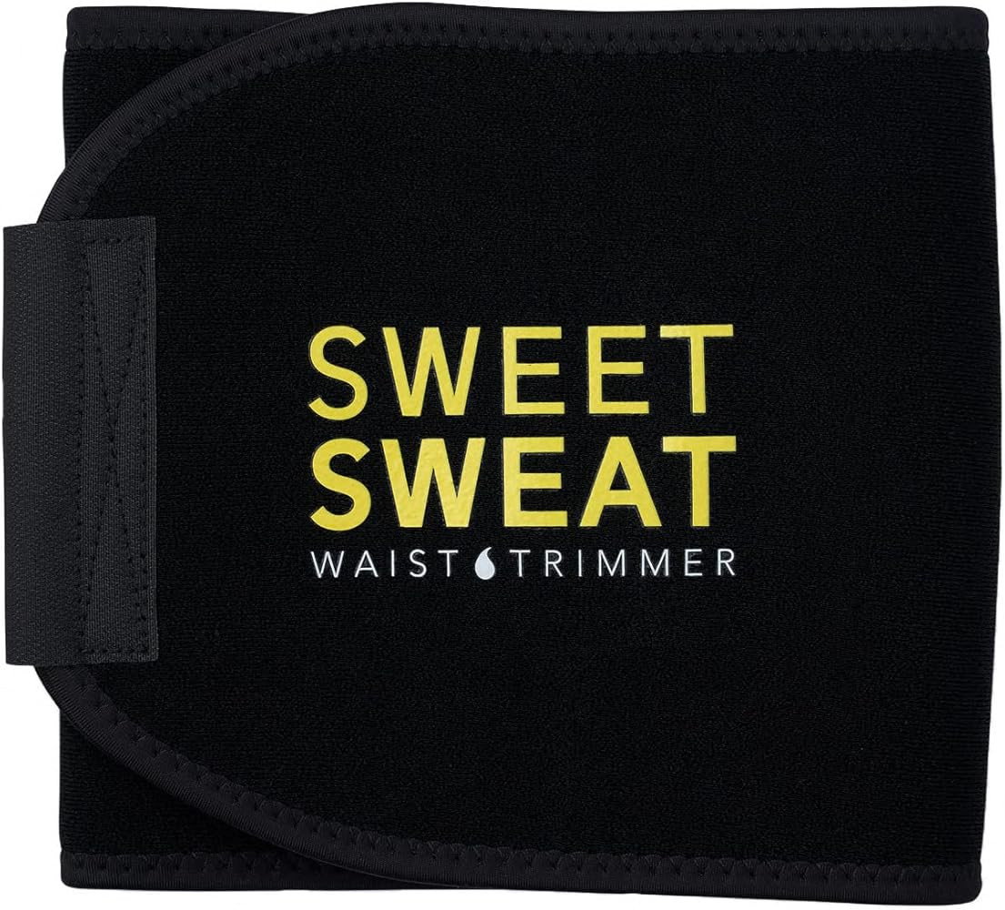 Sweet Sweat Waist Trimmer for Women and Men - Sweat Band Waist Trainer for High-Intensity Trainin... | Amazon (US)