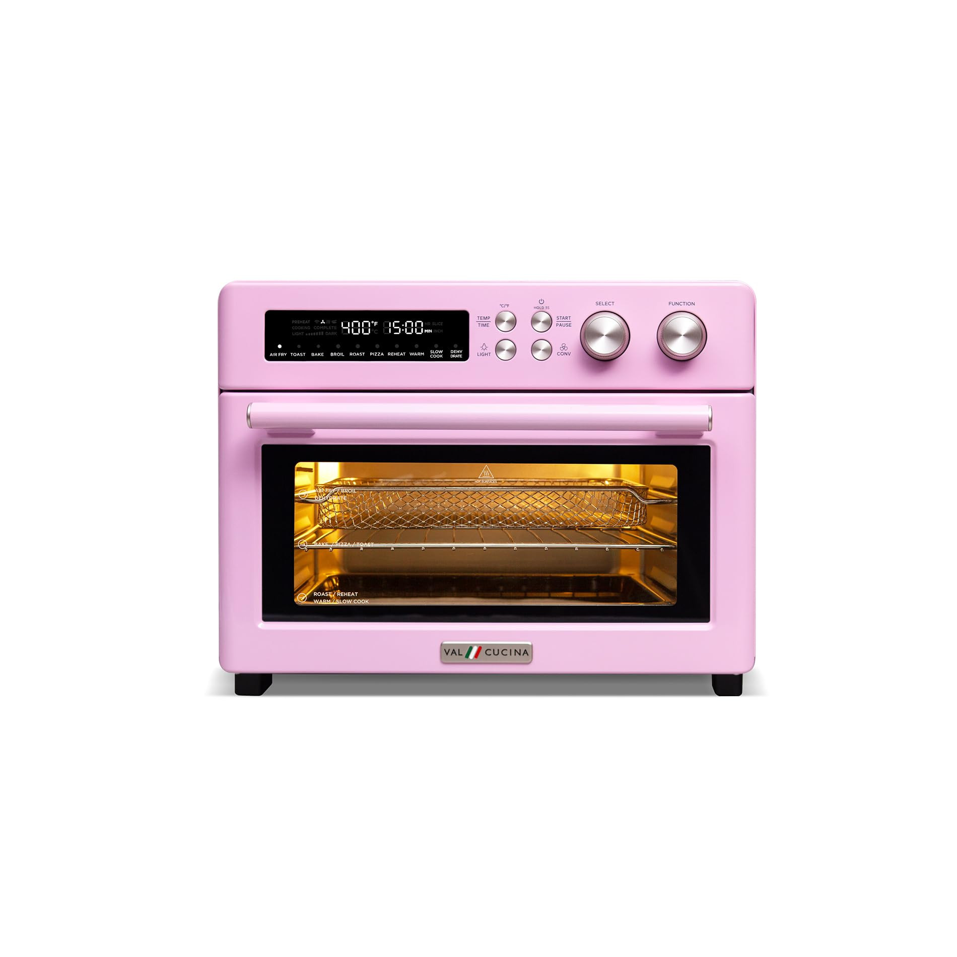 VAL CUCINA Retro Style Infrared Heating Air Fryer Toaster Oven, Extra Large Countertop Convection... | Amazon (US)