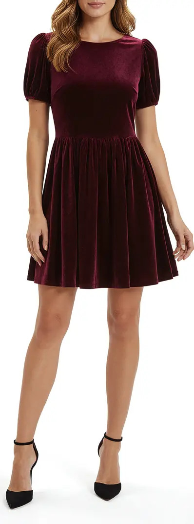 Lush Low Back Velvet Minidress | Nordstromrack | Nordstrom Rack