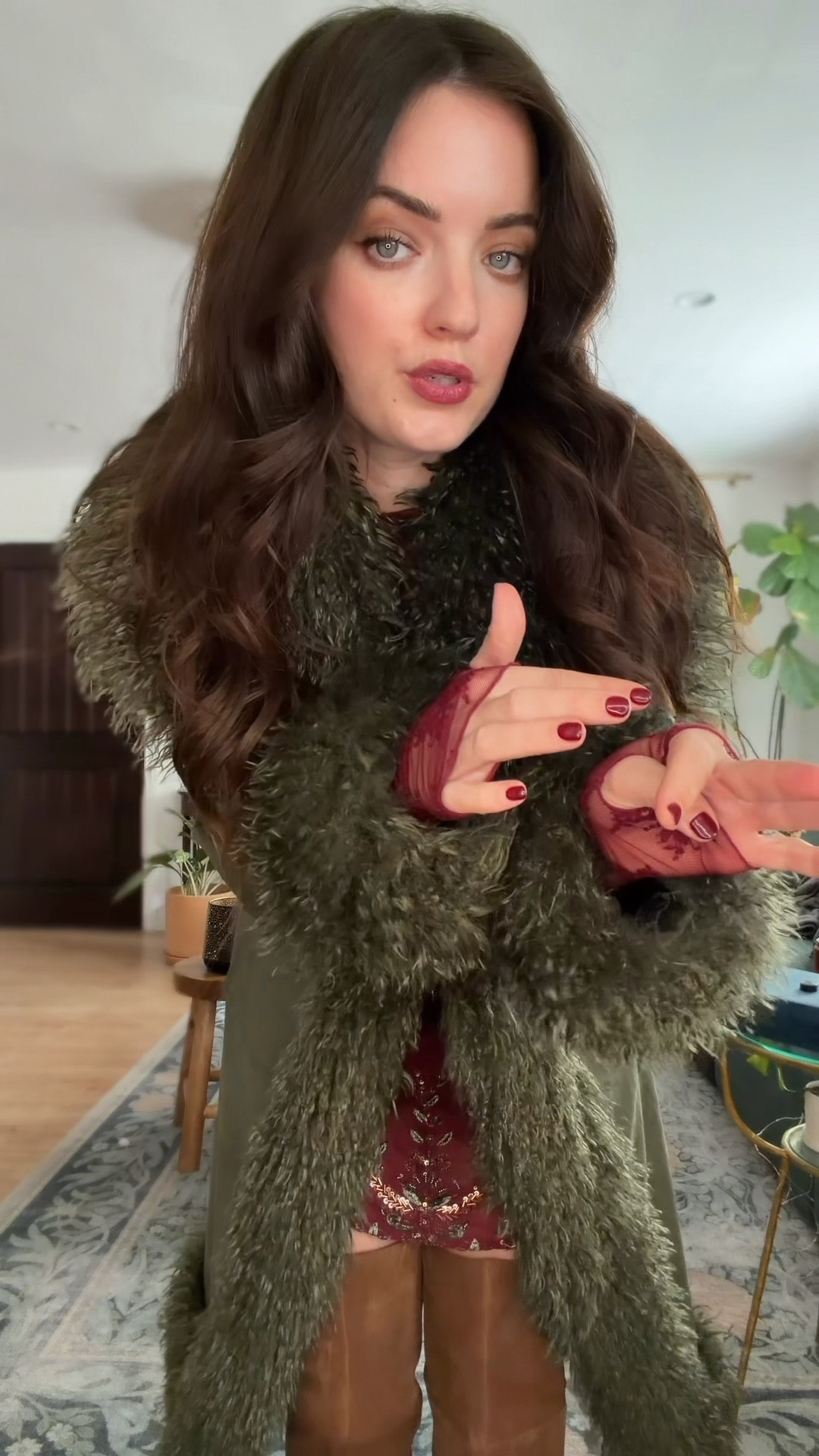 Burgundy and green are they perfect match ✨

#LTKHoliday #LTKSeasonal