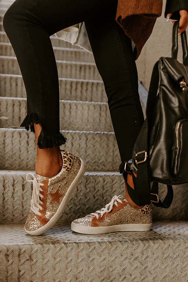 The Katey Glitter Sneaker | Impressions Online Boutique