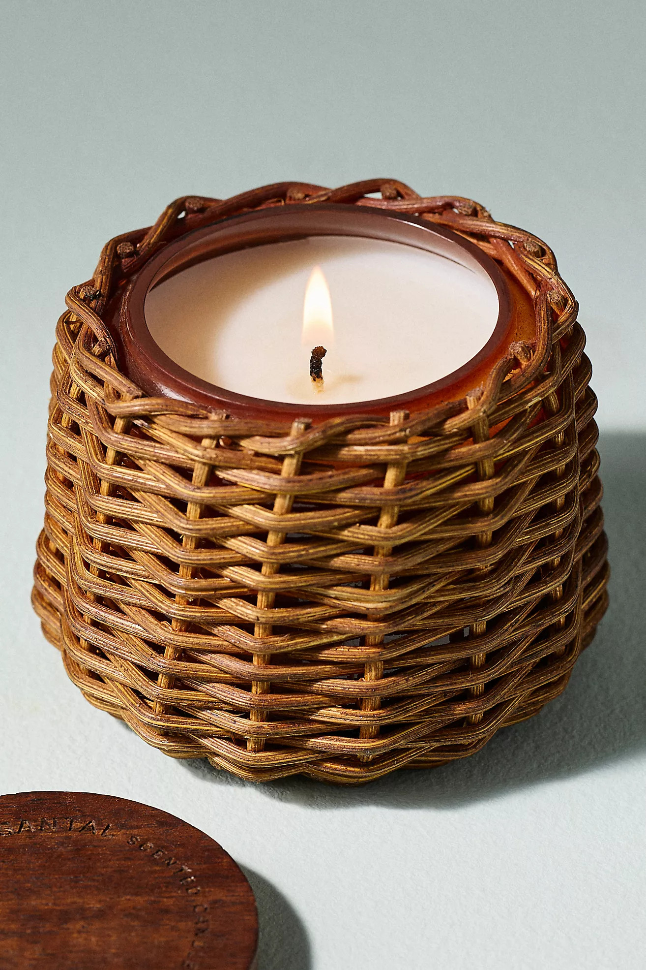 Gather Mini Candle by Anthropologie: Woody Warm Woods & Santal | Anthropologie (US)
