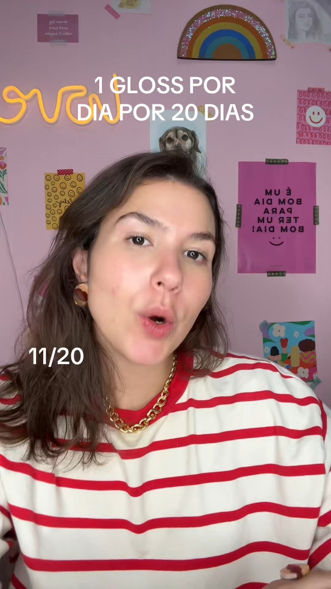 1 GLOSS POR DIA DURANTE 20 DIAS: 11/20

#LTKbeleza #LTKbrasil