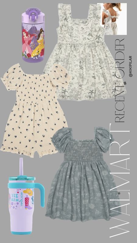 Recent order from Walmart
Toddler girl outfit 
Summer outfit 
Toddler girl summer
Toddler girl spring
Spring outfit 
Vacation outfit 
Vaca outfits 
Toddler vaca 
Summer vacation 
Spring break
Toddler spring break outfit 
Disney princess water bottle
Texas cup
Country water bottle

#LTKtravel #LTKbaby #LTKkids