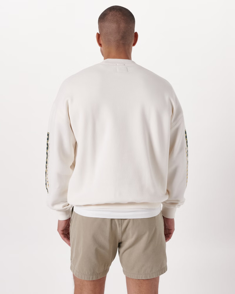 Green Bay Packers Graphic Crew Sweatshirt | Abercrombie & Fitch (US)
