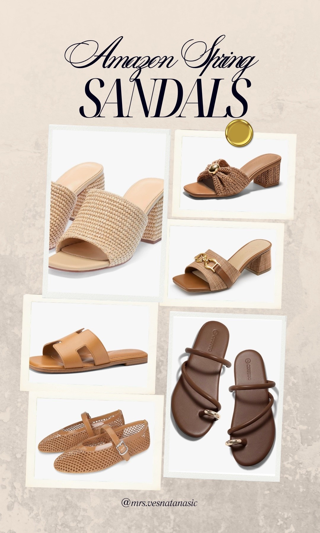 Amazon spring sandals I’m loving right now 🤎

Neutral tones, woven textures, and easy low heels that go with everything from linen dresses to denim.

Such good everyday options for spring and upcoming vacations — all linked here.

#LTKSpringSale #LTKspring #LTKootd