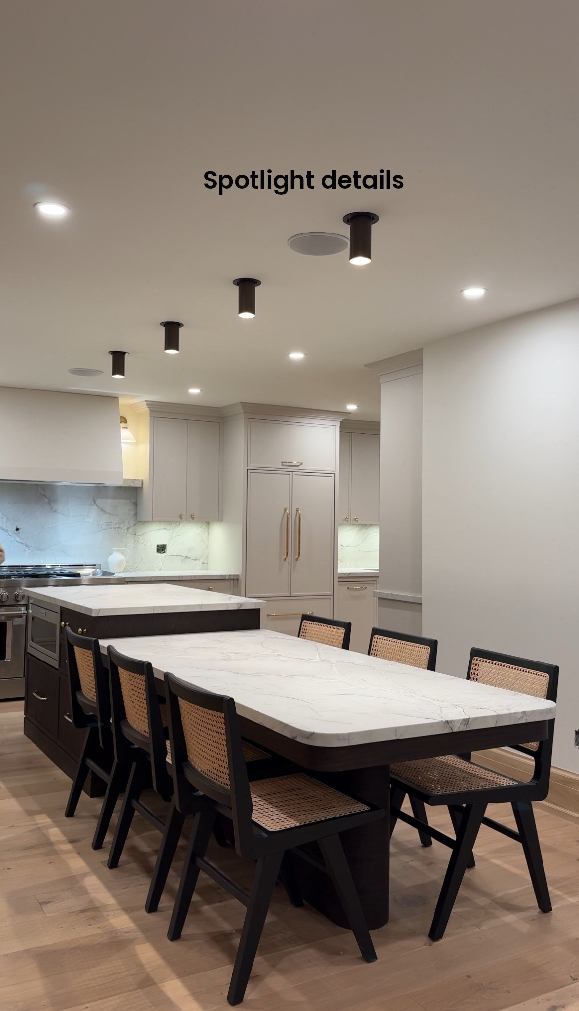 I love our kitchen spot lights so much!

#LTKHome