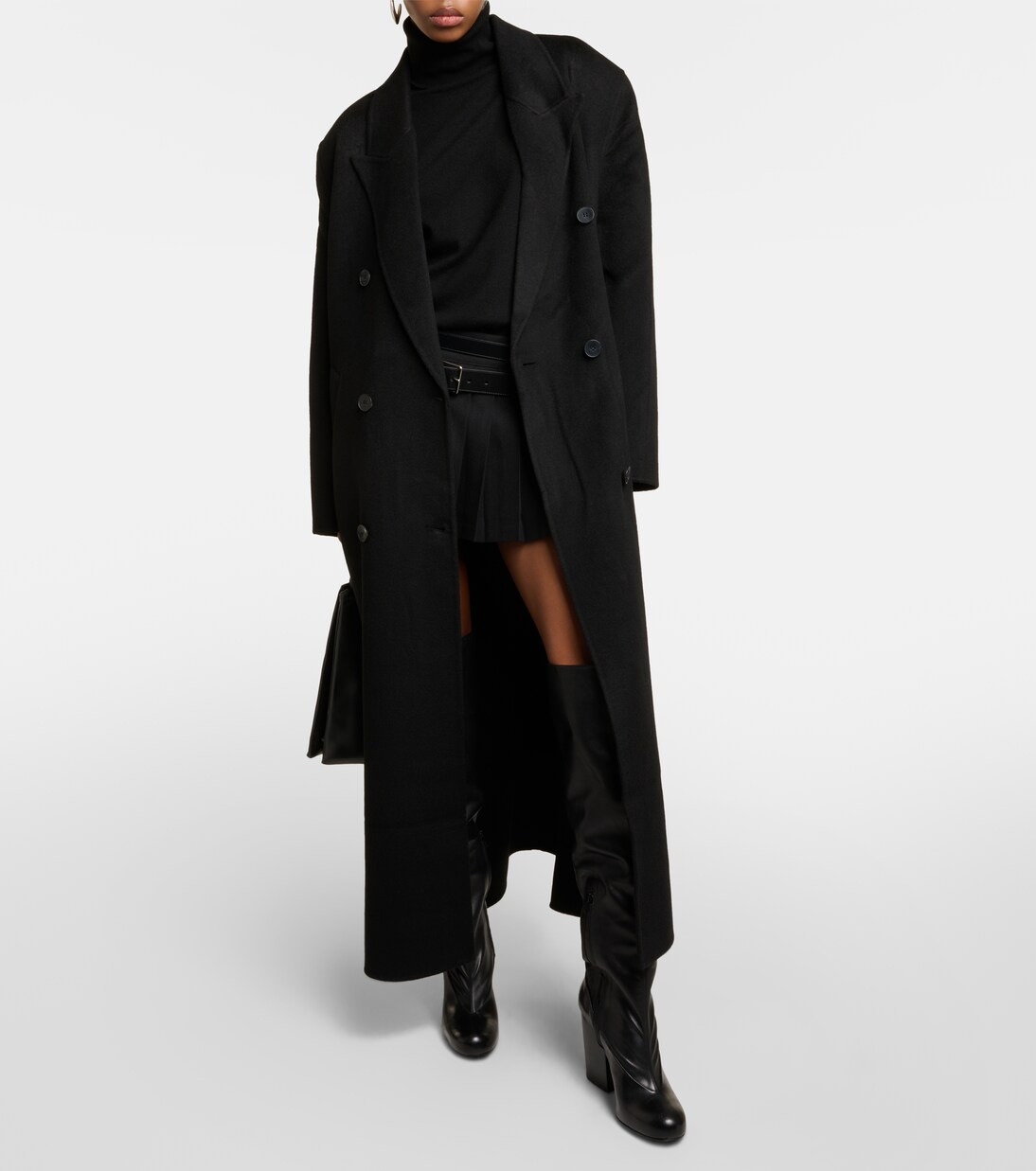 Gaia oversized wool-blend coat | Mytheresa (UK)