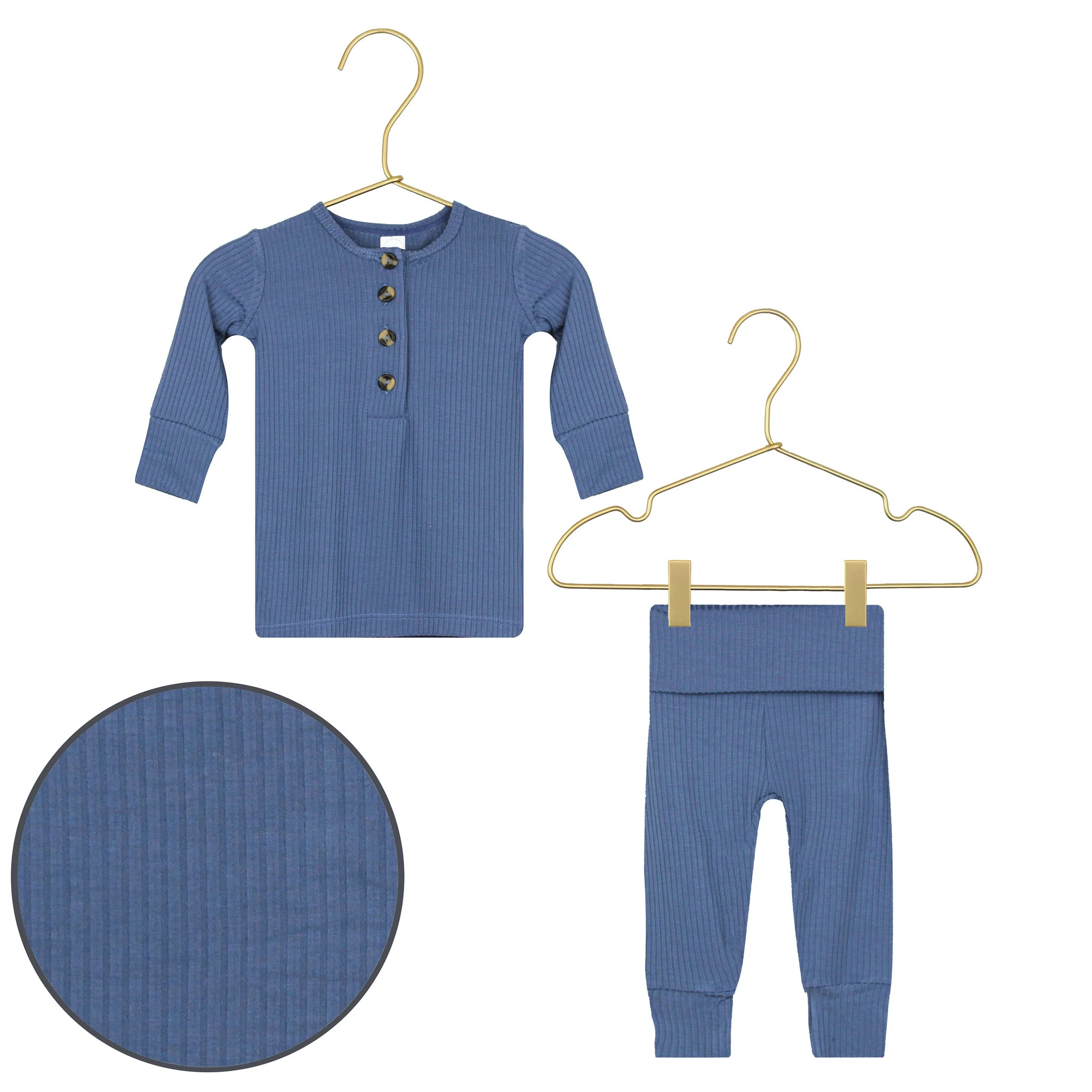 Harrison Ribbed Top + Bottoms | Lou Lou & Company