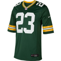 Jaire Alexander Green Bay Packers Men's Game American Football Jersey - Green - Polyester | Nike (IE)