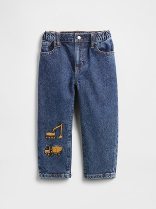 babyGap Graphic Baggy Jeans | Gap Factory