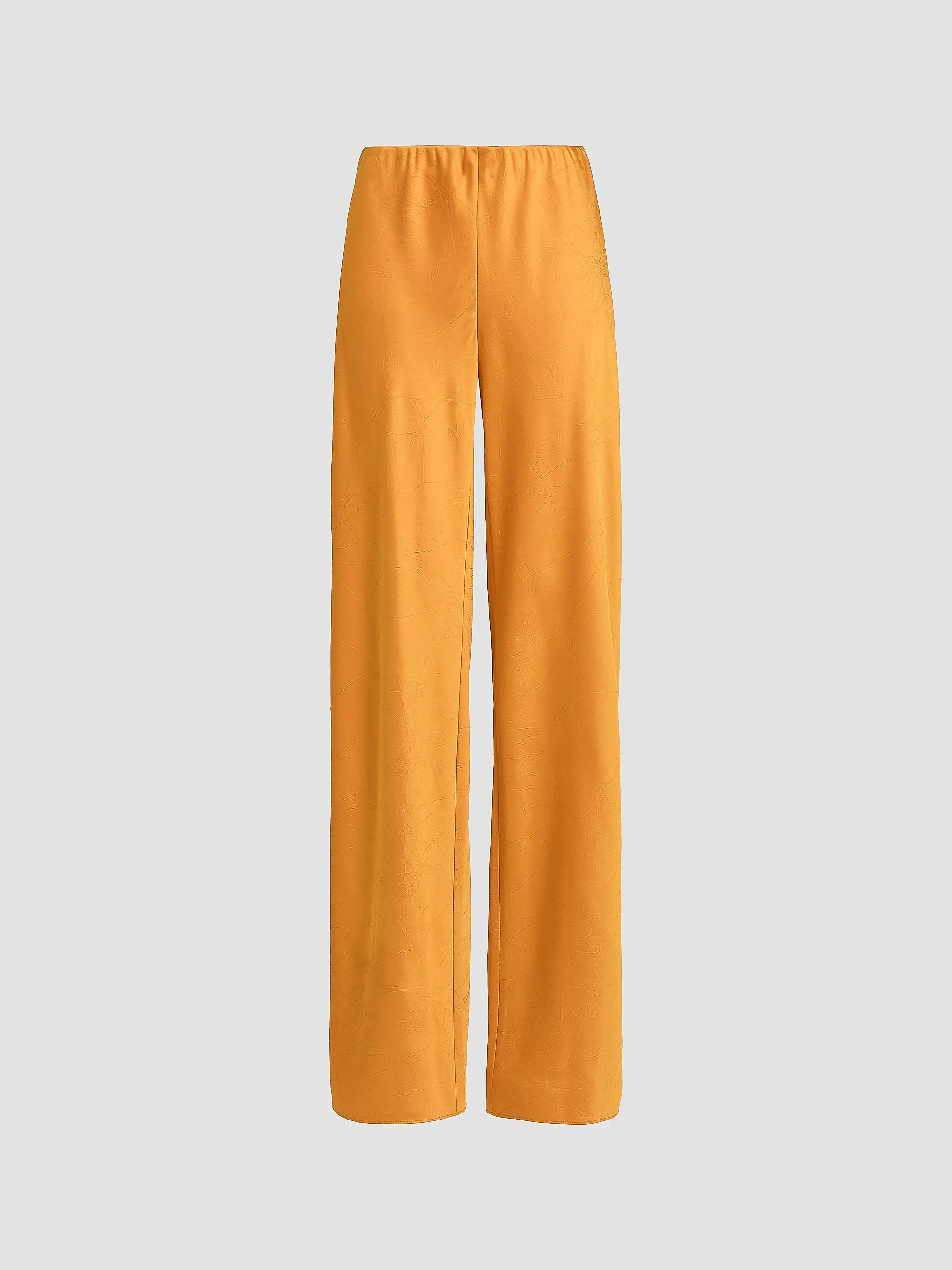 Satin High-Rise Pants | Saks Fifth Avenue