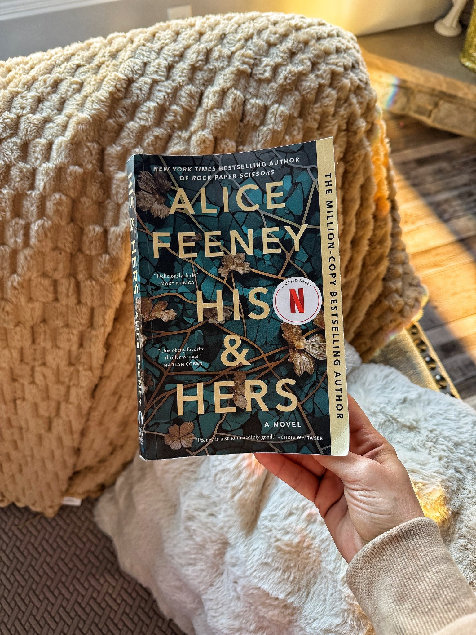 Finished this book this morning!! First time reading this author and I loved it!!! It usually takes be forever to read a book but I couldn’t put this one down!

#LTKmomlife #LTKselfcare #LTKSaleAlert