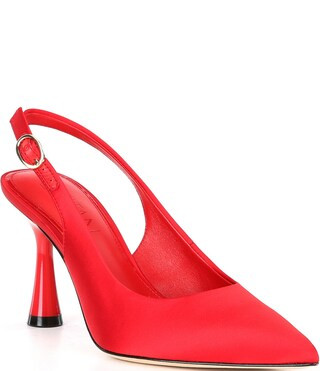 Deltan Sage Satin Slingback Pumps | Dillard's | Dillard's