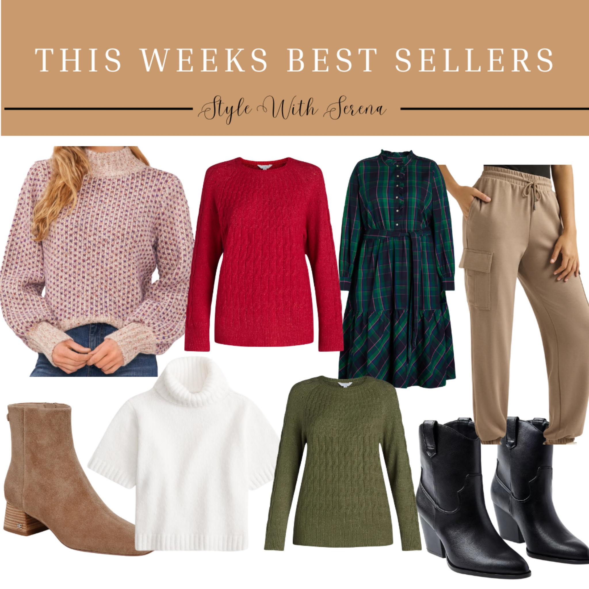 Best sellers, best selling items, sweater, fall outfit, dress, booties, joggers, Nordstrom fashion, Walmart fashion, sweater

#LTKSeasonal #LTKShoeCrush #LTKStyleTip