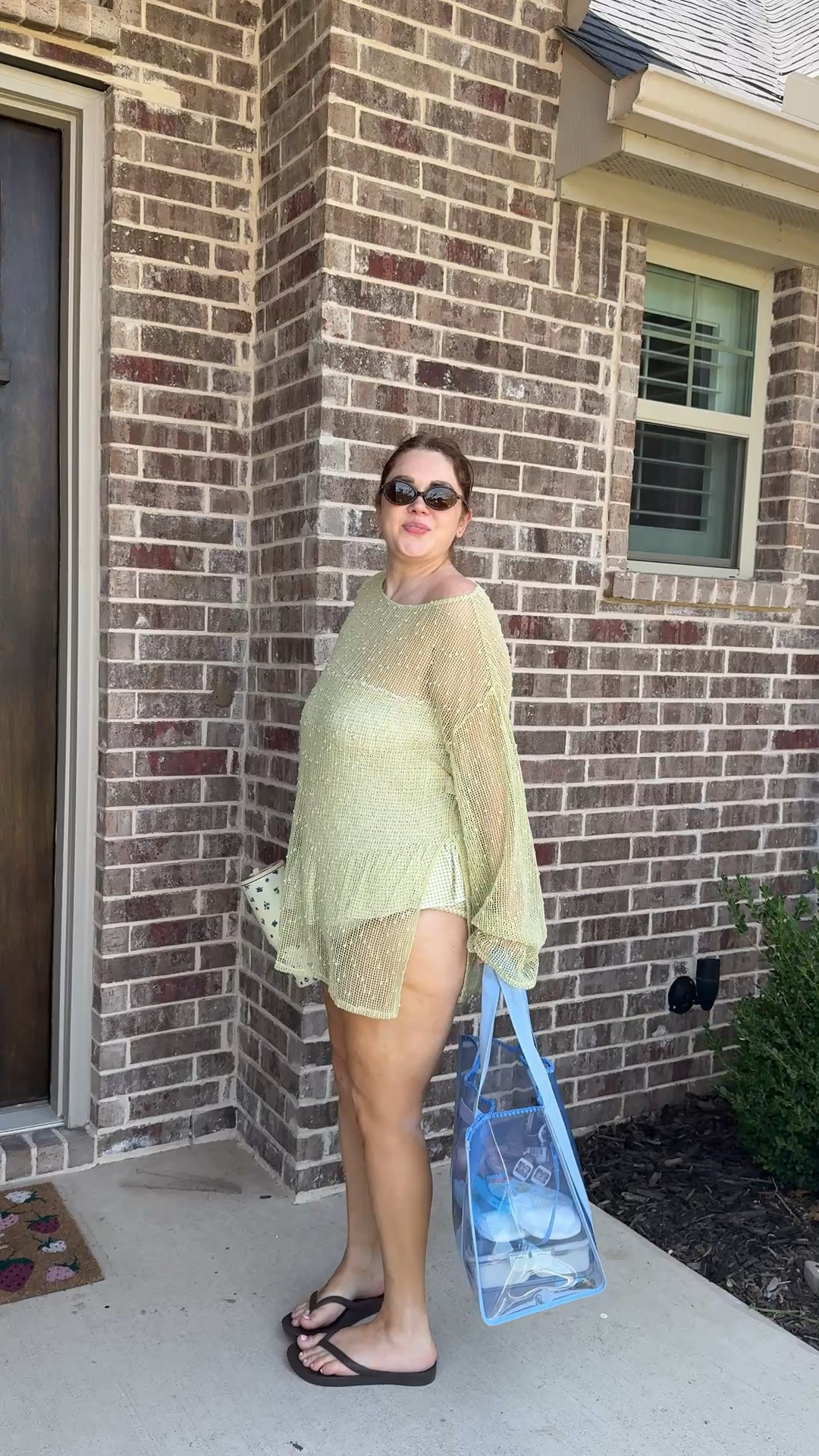 Summer swim of the day! Wearing xxl in coverup and 16 in swimsuit

#LTKMidsize #LTKPlusSize #LTKootd