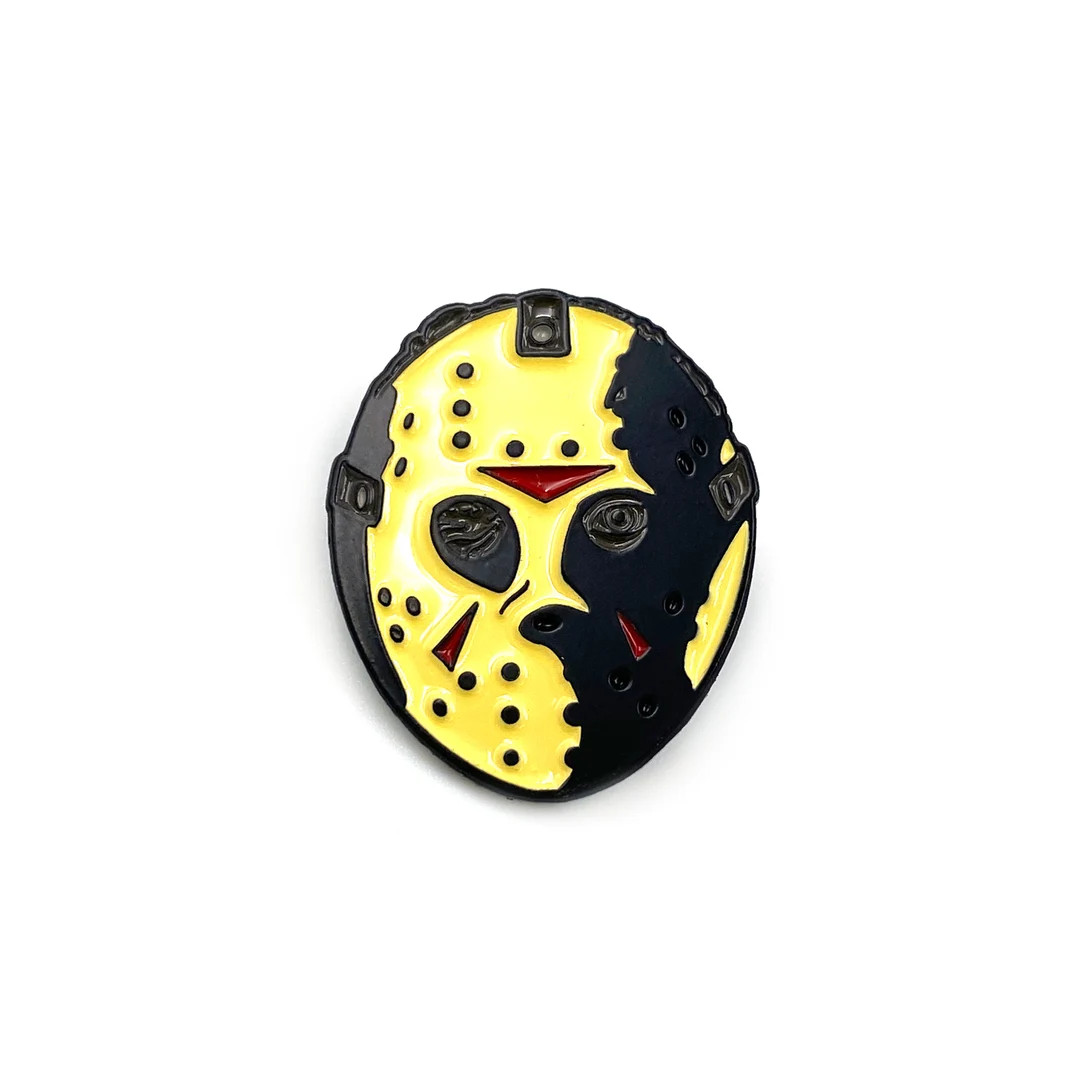 Jason's Mask Enamel Pin - Etsy | Etsy (US)