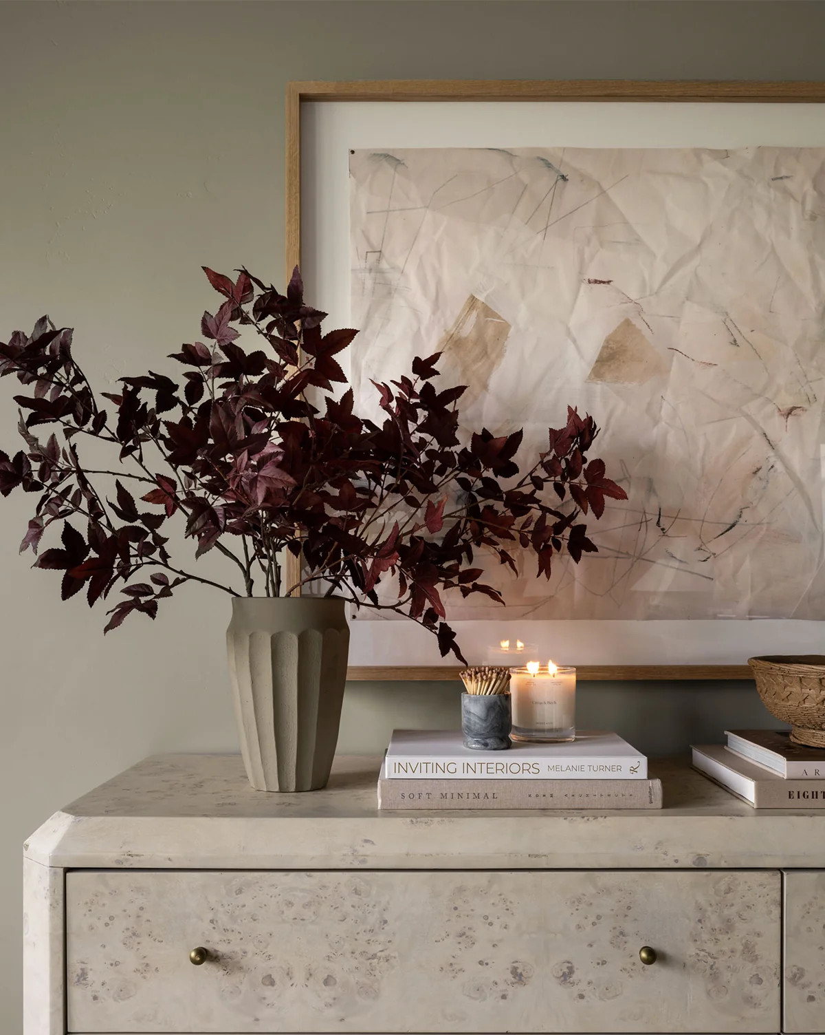 Faux Maple Leaf Stem | McGee & Co. (US)