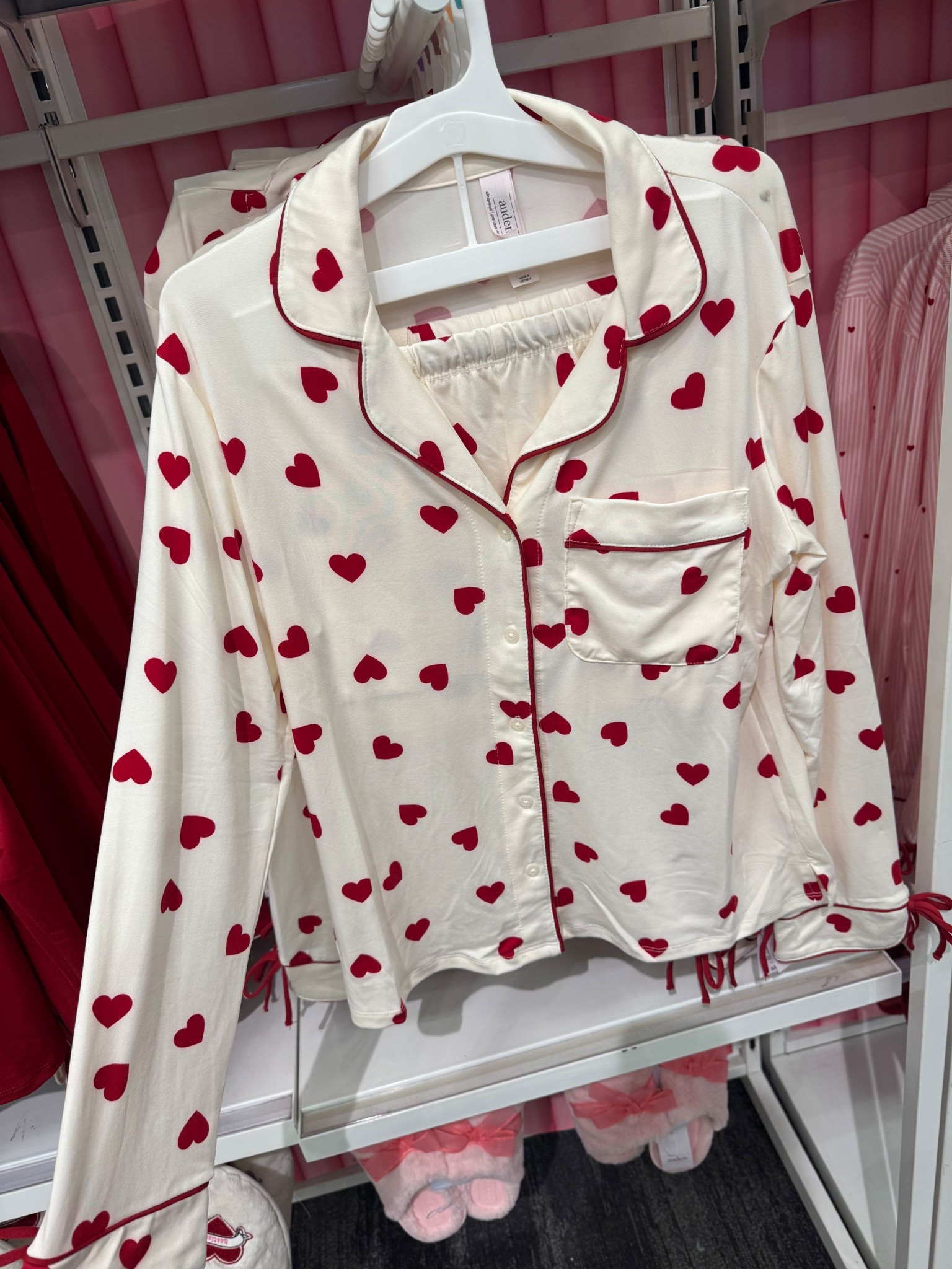 the cutest valentine’s day pjs! comes with matching shorts 

#LTKSeasonal #LTKFindsUnder50
